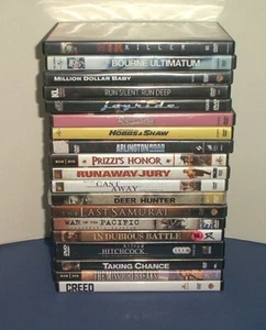 Lot of 19 Classic Drama Action DVDs ARLINGTON ROAD The BTK Killer TAKING CHANCE - Picture 1 of 6