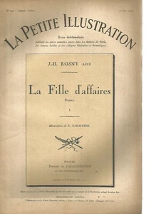 LA PETITE ILLUSTRATION - LA FILLE D'AFFAIRES - J.-H ROSNY AINE (4 VOLUMES) - Picture 1 of 4