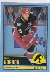 2012/13 O-PEE-CHEE..BOYD GORDON..RAINBOW..# 149..COYOTES..FREE COMBINED SHIP - Picture 1 of 1