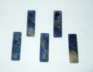 - Cabochon Pietra Cristalloterapia - SODALITE rettangolo baguette 26x8mm - Picture 1 of 1