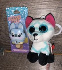 Ty Beanie Boos Puppy Dog Piper Backpack Clip Keychain Toy Plush Lipgloss Lot