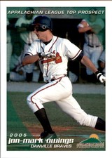 2005 Appalachian League Top Prospects #20 Jon-Mark Owings Gainesville Georgia GA