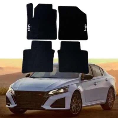 For Nissan Altima 2006-2024 Car Floor Mats All Weather Black Carpets Waterproof - Изображение 1 из 4