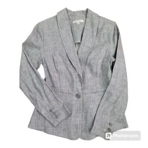 Cabi Womens linen cotton blend blazer jacket Size S - Picture 1 of 7