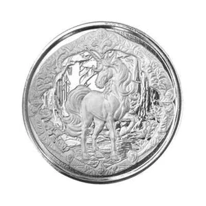 2024 - Unicorn 1/2 oz .999 Fine Silver Coin Mythical Horse BU - AUF LAGER!! - Bild 1 von 2