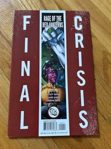 2008 FINAL CRISIS RAGE OF THE RED LANTERNS COMIC - Picture 1 of 6