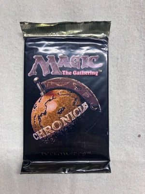 MTG MAGIC THE GATHERING CHRONICLES 1995 BOOSTER PACK SEALED - Image 1 of 2