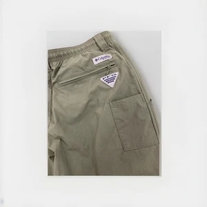 Columbia Hose Herren Small Grün Omni-Shade PFG Convertable Angeln Outdoor - Bild 1 von 16