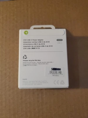 Apple 20W USB-C Power Adapter - Image 1 of 2