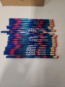 VINTAGE 90S DARE Say No To Drugs  NO 2. PENCILS - 20 Pieces - Picture 1 of 2