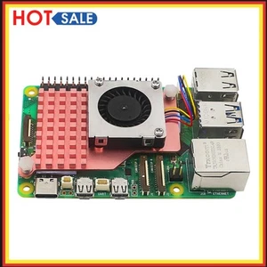 Pour Raspberry Pi 5 Refroidisseur Actif Ventilateur Officiel Utile Dissipateur Thermique Refroidisseur Actif - Photo 1/12