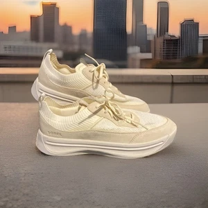 Zapatillas Sorel Ona para mujer tejidas bajas crema talla 9,5 - Imagen 1 de 11