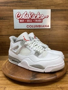 Size 12M/13.5W - Jordan 4 Retro White Oreo (2021) CT8527-100 Pre-Owned - Picture 1 of 5