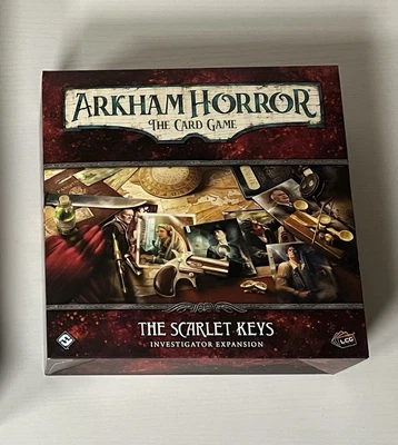 ARKHAM HORROR LCG Card Game The Scarlet Keys Investigator Expansion FFG - Image 1 of 3