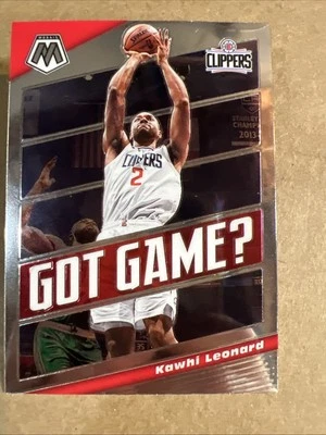 2019-20 Panini Mosaic - Got Game? Kawhi Leonard #13 - Image 1 of 2