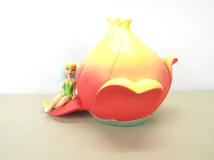 Esclusiva banca monete fiori campanellino plastica Disney Store vintage alta 6" - Foto 1 di 6
