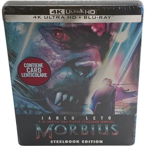Morbius SteelBook 4K Ultra HD + Blu-ray Jared Leto Collector's Edition Zone B - Picture 1 of 10