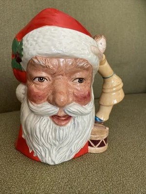 Jarra taza figurativa 3D Royal Doulton Santa de colección D6668 edición limitada firmada Foto 1 de 4