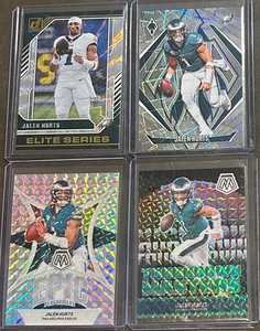 2024 Panini Football Jalen Hurts 4 Card Insert/Parallel Trading Lot - Picture 1 of 2