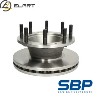 2x BRAKE DISC 02-IV028 FOR IVECO EUROCARGOI-III 8040.25B.4200/25X.4000 3.9L 4cyl - Picture 1 of 7