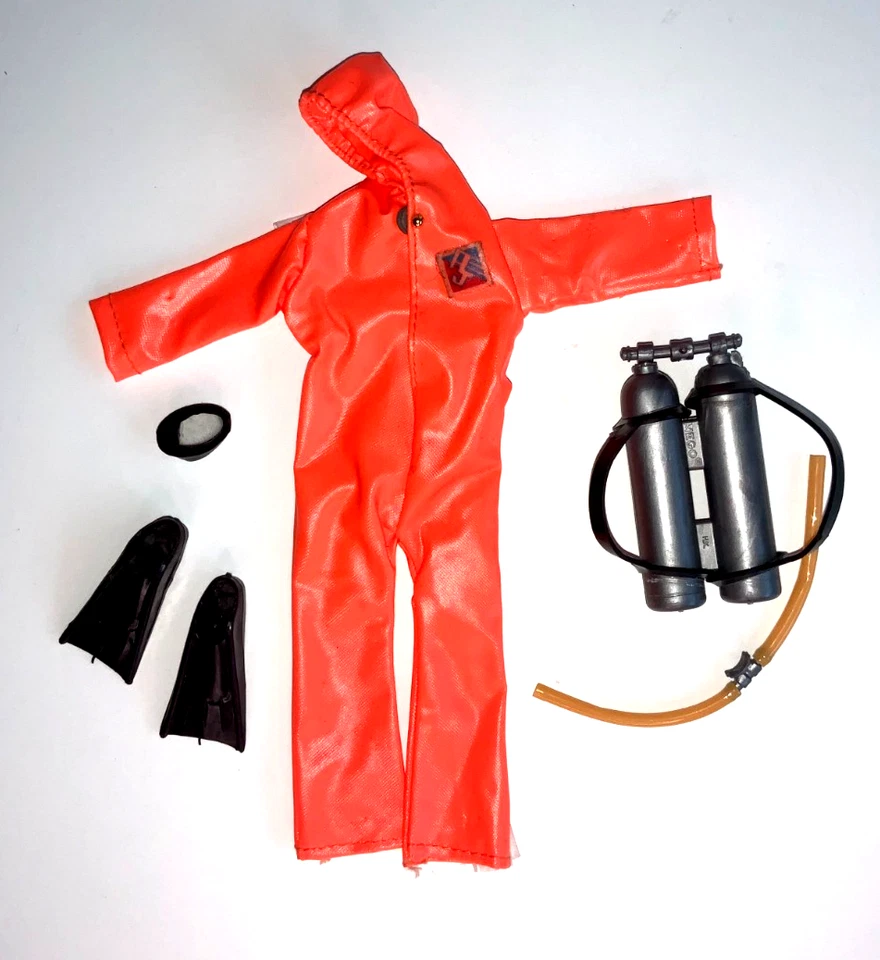 MEGO VINTAGE 1971 ACCIÓN JACKSON FROGMAN CONJUNTO PIEZAS Y ACCESORIOS  Foto 1 de 2