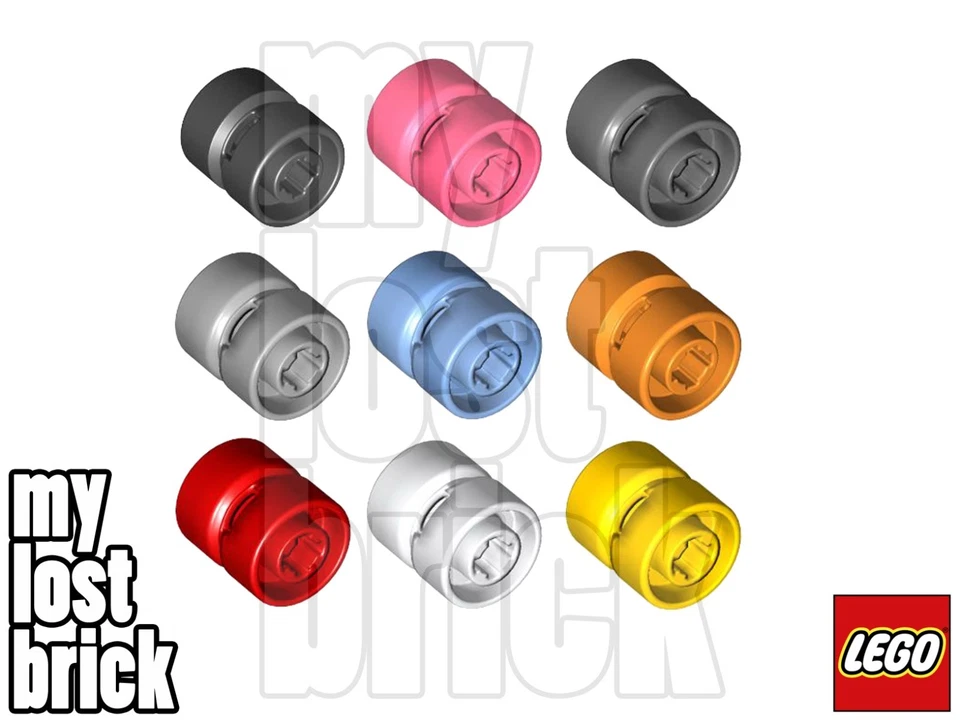 LEGO - Teil 6014 - Räder 11 mm (Durchmesser) x 12 mm + NEU + FARBE / MENGE WÄHLBAR