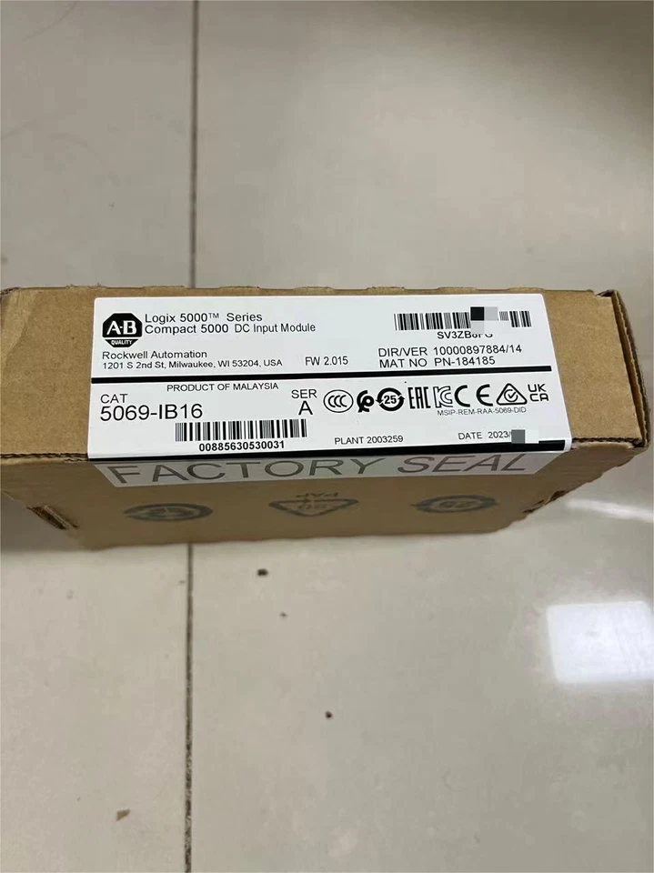 5069-IB16 Ser A Compact 5000 Digital DC Input Module New Sealed 16 Channel 24VDC - Image 1 of 1
