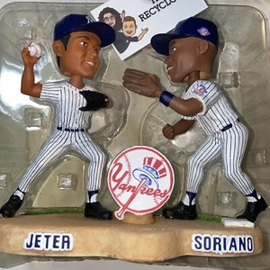 Derek Jeter Alfonso Soriano 2003 New York Yankees Bobblehead FOCO #268/504 - Foto 1 di 12