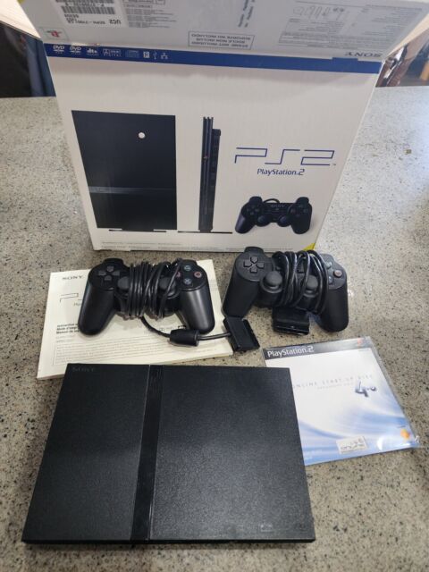 Console PlayStation 2 Slim Preto - Sony - MeuGameUsado