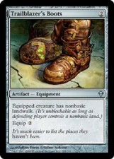 TRAILBLAZER'S BOOTS X4 4 4X Zendikar MTG Magic the Gathering Cards DJMagic