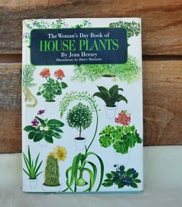 VTG 1965 HCDJ The Woman's Day Book of House Plants by Jean Hersey 191 Plants - Imagen 1 de 18