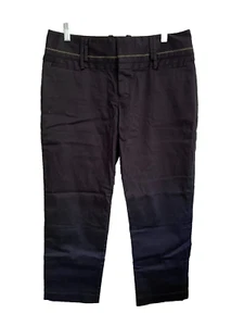 INC International Concepts Size 10 Black Cropped Pants - Picture 1 of 12