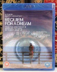REQUIEM FOR A DREAM Jennifer Connelly- BLU-RAY NEW🌟REGION 2 UK🌟 I SHIP BOXED - Picture 1 of 2