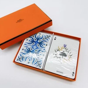 Hermes Playing Cards 2 Decks Limited Sealed NEW with Box - Picture 1 of 7