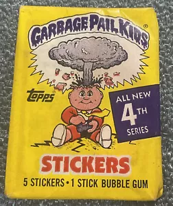 1986 Topps 4th Series Garbage Pail Kids Wax Pack unopened - Picture 1 of 2