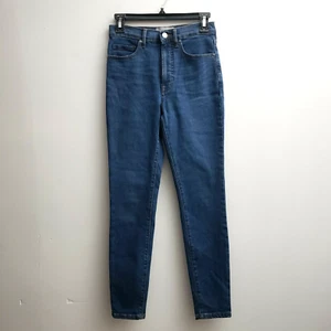 Everlane Womens Jean 26 Blue High Rise Skinny Leg Ankle Stretch - Picture 1 of 8