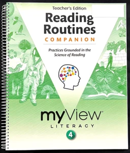 4th Grade - MY VIEW LITERACY - Reading Routines Companion TE (2022) - Picture 1 of 12
