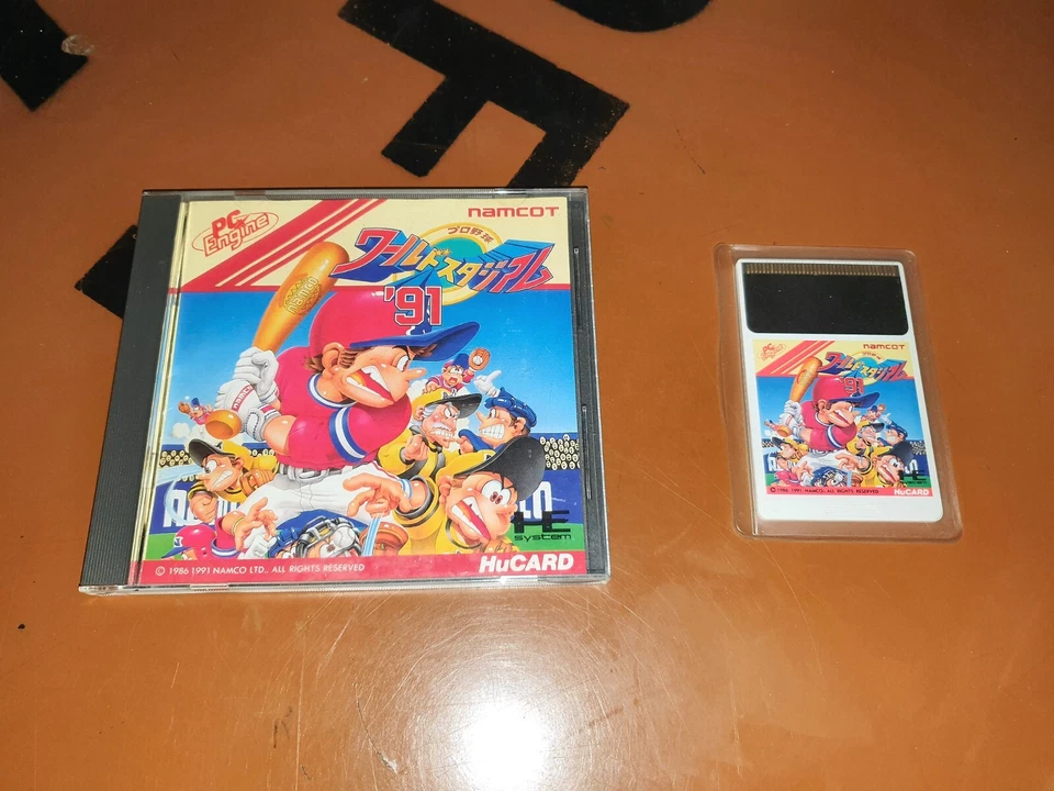 ## PC-Engine PCE HuCARD - Pro Yakyuu World Stadium 91 - TOP ## - Bild 1 von 1