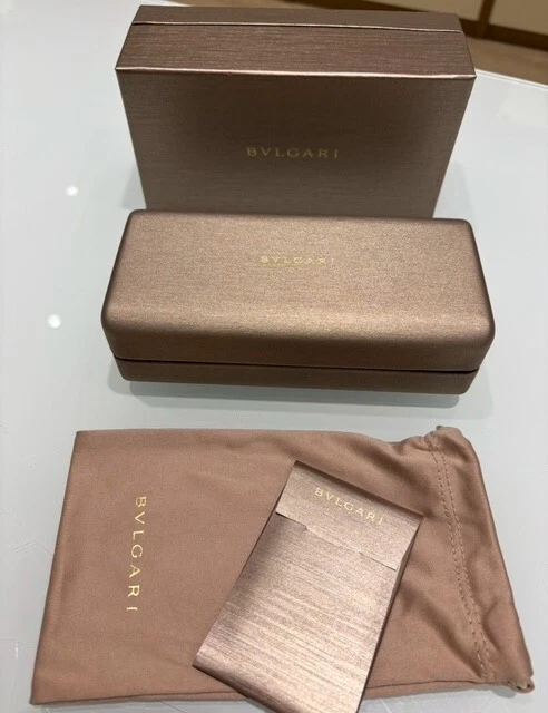 ASTUCCIO BOX CUSTODIA PER OCCHIALE DA SOLE BVLGARI ORIGINALE - Imagen 1 de 1