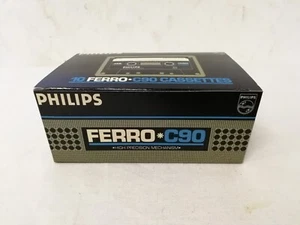 Cassettes Audio Philips Ferro C90 - Photo 1/8