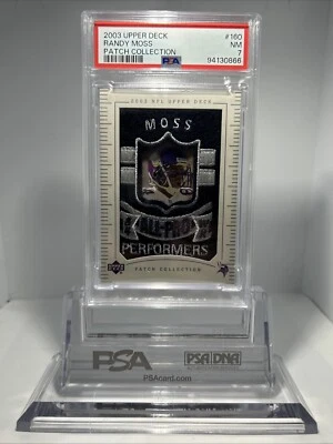 2003 Upper Deck UD Patch Collection - #160 Randy Moss - Image 1 of 2