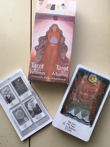 Tarocchi delle donne opera d'arte: Peter Engelhardt TAROT CARD MAZZO di AGM Urania 2006 - Foto 1 di 10