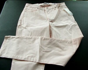 The Newport Ellen Tracy Pink Pant Jean High Rise Skinny Sz 10 - Picture 1 of 5
