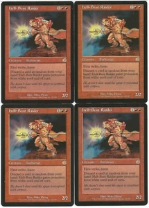 MTG Hell-Bent Raider x4 Torment Rare LP - Picture 1 of 1