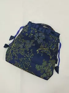 Süße kleine asiatische dunkelblaue Neujahr Handtasche süß - Bild 1 von 4