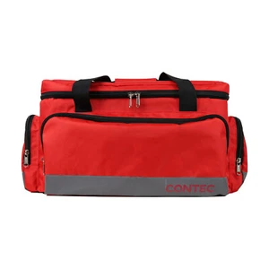 CONTEC medical bag First aid kit medical supplies Storage bag zippered pockets - Picture 1 of 8