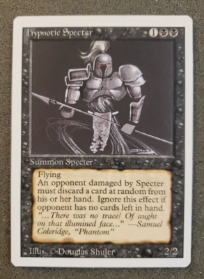 MTG Magic the Gathering  NM Hypnotic Specter - Revised Edition (DS3D1PU)...... - Image 1 of 4