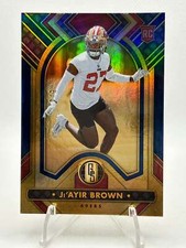 2023 Panini Gold Standard #154 Ji’Ayir Brown (RC) /5 (Sapphire)