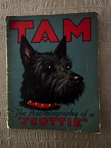 Tam L'autobiografia di un cane scozzese 1939 grande libro illustrato Warner - Foto 1 di 9