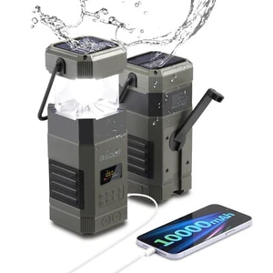 10000 mAh Raddy SL10 radio di emergenza manovella solare campeggio lantenna AM FM NOAA - Foto 1 di 8